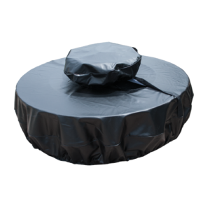 Round Vinyl Fire Pit Covers