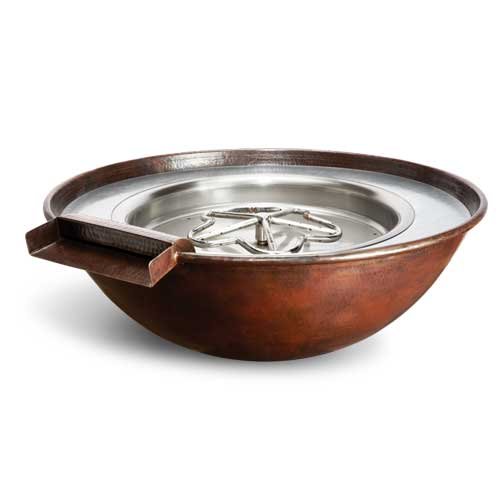 Copper Bowl Series Hammered Tempe Model - Image 3